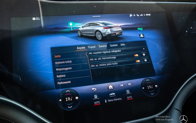 Mercedes-Benz EQS cena 599900 przebieg: 7980, rok produkcji 2022 z Krzepice małe 352